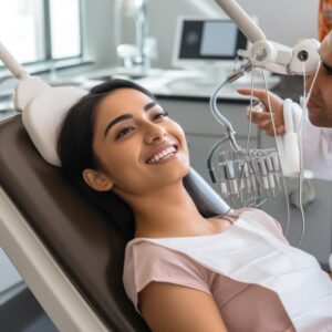 woman-is-happily-smiling-while